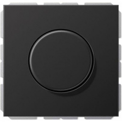 JUNG LS990 ściemniacz LED obrotowy uniwersalny ciemne aluminium
