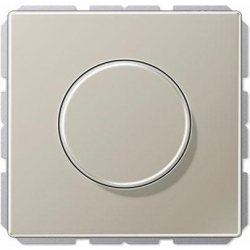 JUNG LS990 ściemniacz LED obrotowy uniwersalny stal
