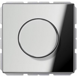 JUNG LS990 ściemniacz LED obrotowy uniwersalny chrom