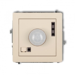 Karlik DECO elektroniczny czujnik ruchu beżowy PODTYNKOWY bez ramki IP 20, 230V~ 50Hz 3200W 1DCR-1