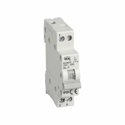 Kanlux IDEAL Przełącznik instalacyjny Sieć - agregat KCS-40A/1P na szynę TH35 230/400 AC  IP20 23255