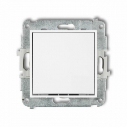 Karlik MINI łącznik schodowy biały mat bez piktogramu 25MWP-3.1