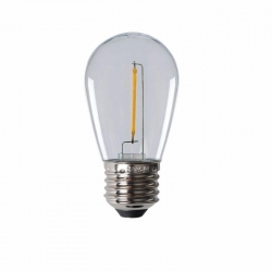 Kanlux  żarówka led LED ST45 0,5W E27-NW neutralna biała, 4000K, 50lm, filament, dydykowana do girland, odporna na stłuczenia