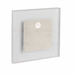 Kanlux oprawa schodowa  APUS LED PIR NW neutralna biała, 4000K, 12V, 0,8W, 14lm, z czujnikiem ruchu, stal nierdzewna