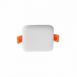Kanlux oprawa AREL LED DL 6W-WW ciepła biała, 3000K, 450lm, kwadrat, IP65/20, ultra cienka 9mm, 76x76mm