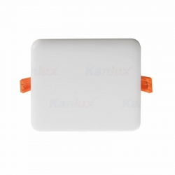 Kanlux oprawa AREL LED DL 10W-NW neutralna  biała, 4000K, 1000lm, kwadrat, IP65/20, ultra cienka 9mm, 125x125mm