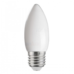 Kanlux żarówka XLED C35E27 6W-WW-M 6W ciepła biała 2700K 810 lm świeczka mleczna E27