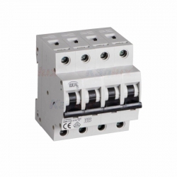 Kanlux IDEAL Wyłączniknadmiarowo-prądowy, 4P KMB6-C10/4 na szynę TH35 400 AC  IP20 32602
