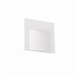 Kanlux oprawa schodowa ERINUS LED L W-NW biała, neutralna biała 4000K, 0,8W, 15lm, tworzywo, kwadrat świeci w jedną stronę, bardzo cienka