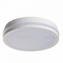 Kanlux plafon led BENO 24W NW-O-W neutralna biała, 4000K, 2060lm, okrągły, biała, IP54