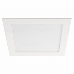 Kanlux oprawa KATRO V2LED 24W-WW-W ciepła biała, 3000K, 1560lm, biała, IP44, 300x300mm