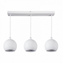 Kanlux lampa wisząca GALOBA C 3xGU10 W biała