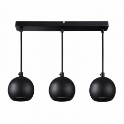 Kanlux lampa wisząca GALOBA C 3xGU10 B czarna