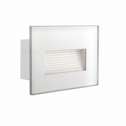 Kanlux oprawa GLASI LED 3W P NW-W elewacyjna, neutralna biała, 4000K, 140lm, biała, IP44