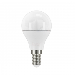 Kanlux żarówka led IQ-LED G45 E14 7,2W CW zimna biała, 6500K, 806lm, kulka mleczna