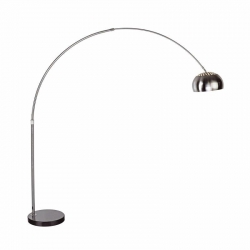 Nowodvorski Lampa podłogowa COSMO E27 x 1 Stal nierdzewna szczotkowana Marmur Srebrny ~220-230 V MAX: 1x60W