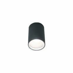 Nowodvorski plafon zewnętrzny FOG E27 x 1 Aluminium lakierowane Szkło Grafitowy ~220-230 V MAX: 1x60W