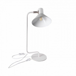 Kanlux lampka biurkowa NEDIA E14 W biała, E14