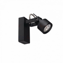 Kanlux oprawa ścienno-sufitowa SONDA II EL-10B czarna,1 x GU10, regulowana, nowoczesna