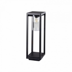 Kanlux oprzawa ogrodowa VIMO 50 SE-B 1xE27, stojąca, IP44, czarna, z czujnikiem ruchu PIR