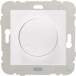 Efapel ściemniacz obrotowy 5-320W biały BASE
