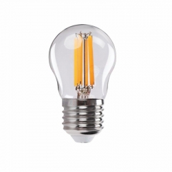 Kanlux żarówka  XLED G45 E27 6W-WW ciepła biała, 2700K, 806lm, filament, kulka