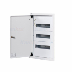 Kanlux IDEAL Rozdzielnica metalowaKP-DB-I-MF-312 podtynkowa 230/400 AC stal IP30 35681