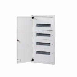 Kanlux IDEAL Rozdzielnica metalowaKP-DB-I-MF-412 podtynkowa 230/400 AC stal IP30 35682
