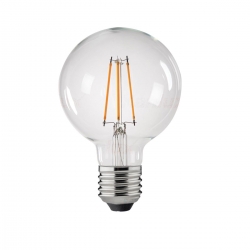 Kanlux żarówka led XLED G95C 7W-WW E27 ciepła biała, 2700K, 806lm, filament
