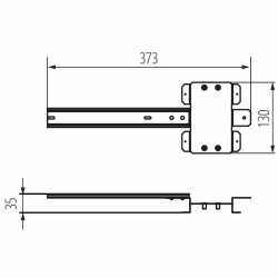 Kanlux IDEAL Akcesorium do rozdzielnicKMCCB125   stal  36288