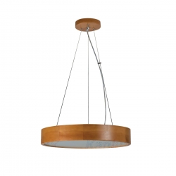 Kanlux lampa wisząca JASMIN C 470-G/O złoty dąb, 3xE27, śr.47,5cm