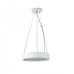 Kanlux lampa wisząca JASMIN C 270-W/M biały mat, 1xE27, śr.27,5cm