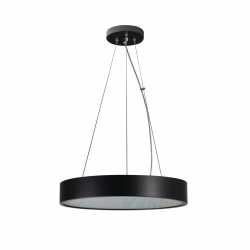 Kanlux lampa wisząca JASMIN C 470-B czarna, 3xE27, śr.47,5cm