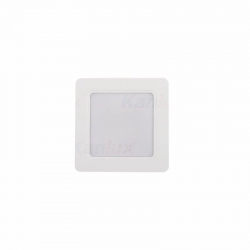 Kanlux oprawa sufitowa TAVO LED DL 12W-NW, neutralna biała, 4000K, 1250lm, kwadrat, biała, 145x145mm