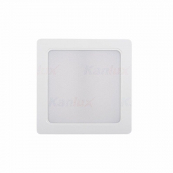 Kanlux oprawa sufitowa TAVO LED DL 18W-NW, neutralna biała, 4000K, 1900lm, kwadrat, biała, 170x170mm