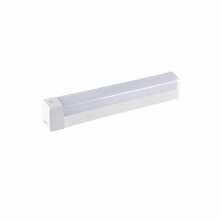 Kanlux AKVO oprawa ścienna LED IP44 15W-NW-W S neutralna biała, 1600lm, biała, z włącznikiem, dł.600mm
