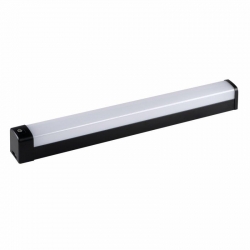Kanlux AKVO oprawa ścienna LED IP44 23W-NW-B S, neutralna biała, 2750lm, czarna, z włącznikiem, dł.1000mm
