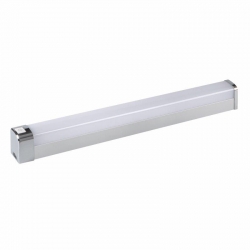 Kanlux AKVO oprawa ścienna LED IP44 23W-NW-C S, neutralna biała, 2750lm, chrom, z włącznikiem, dł.1000mm
