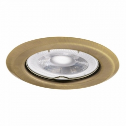 Kanlux ARGUS II CT-2114-BR/M oprawa sufitowa wpuszczana nieregulowana miedź matowa mosiądz matowy