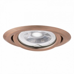 Kanlux ARGUS II CT-2115-AN oprawa sufitowa wpuszczana regulowana miedź matowa