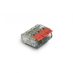 Szybkozłączka 3x0,5-4mm2 CMK-623 39.623 transparentna