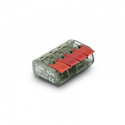 Szybkozłączka 4x0,5-4mm2 CMK-624 39.624 transparentna