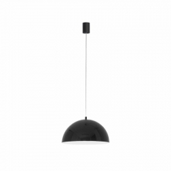 Nowodvorski lampa wisząca HEMISPHERE S E27 x 1 Stal lakierowana Tworzywo sztuczne Czarny ~220-230 V MAX: 1x60W