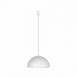 Nowodvorski lampa wisząca HEMISPHERE S E27 x 1 Stal lakierowana Tworzywo sztuczne Biały ~220-230 V MAX: 1x60W