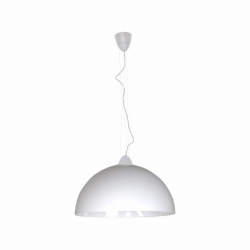 Nowodvorski lampa wisząca HEMISPHERE L E27 x 1 Stal lakierowana Tworzywo sztuczne Biały ~220-230 V MAX: 1x60W