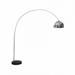 Nowodvorski Lampa podłogowa COSMO S E27 x 1 Stal chromowana Marmur Chrom ~220-230 V MAX: 1x60W