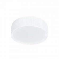 Nowodvorski plafon ALEHANDRO E27 x 3 Tkanina Szkło Biały ~220-230 V MAX: 3x60W