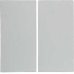 HAGER POLO Berker B.Kwadrat Klawisz podwójny biały połysk 5316238999