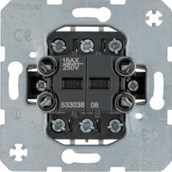 HAGER POLO Berker One.Platform Łącznik schodowy podwójny 16AX 250V 53303808