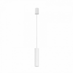 Nowodvorski lampa wisząca EYE M GU10 x 1 Stal lakierowana Biały ~220-230 V MAX: 1x10W only LED